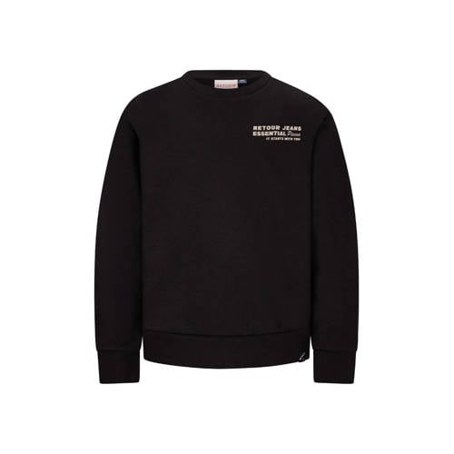 Retour Jeans sweater zwart afbeelding