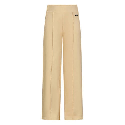 Retour Jeans wide leg casual broek beige afbeelding