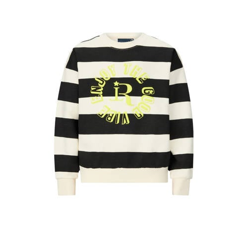 Retour Jeans gestreepte sweater zwart afbeelding