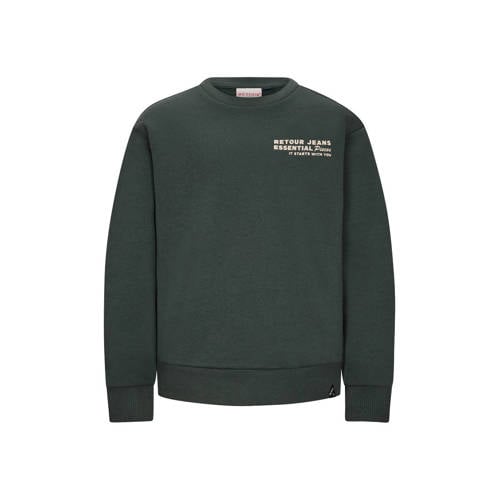 Retour Jeans sweater groen afbeelding