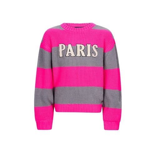 Retour Jeans trui roze grof gebreid afbeelding