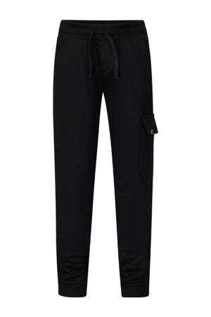 straight casual broek zwart