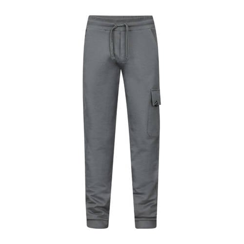 Retour Jeans straight casual broek grijs afbeelding