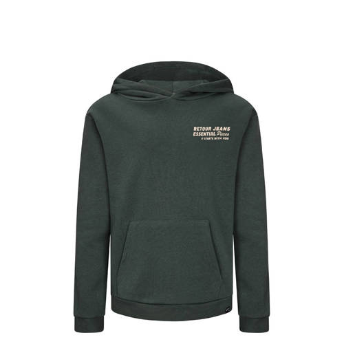 Retour Jeans hoodie donkergroen afbeelding