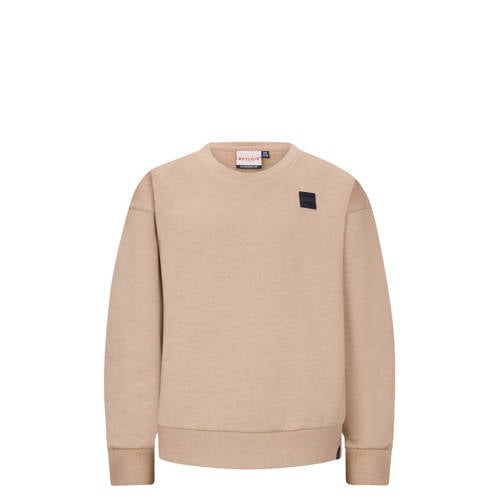 Retour Jeans sweater met backprint beige afbeelding