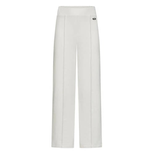 Retour Jeans wide leg casual broek lichtgrijs afbeelding