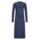 Retour Jeans maxi jurk rib gebreid donkerblauw