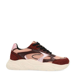 chunky sneakers bordeaux