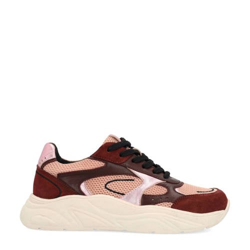 Sacha chunky sneakers bordeaux afbeelding