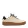 Sacha suède sneakers ecru/zwart