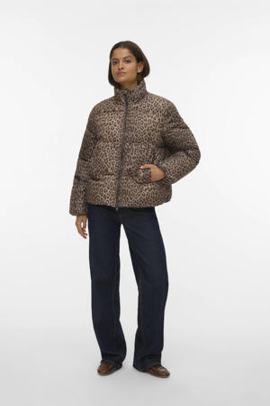 winterjas bruin