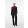 VERO MODA gebreid vest donkerrood