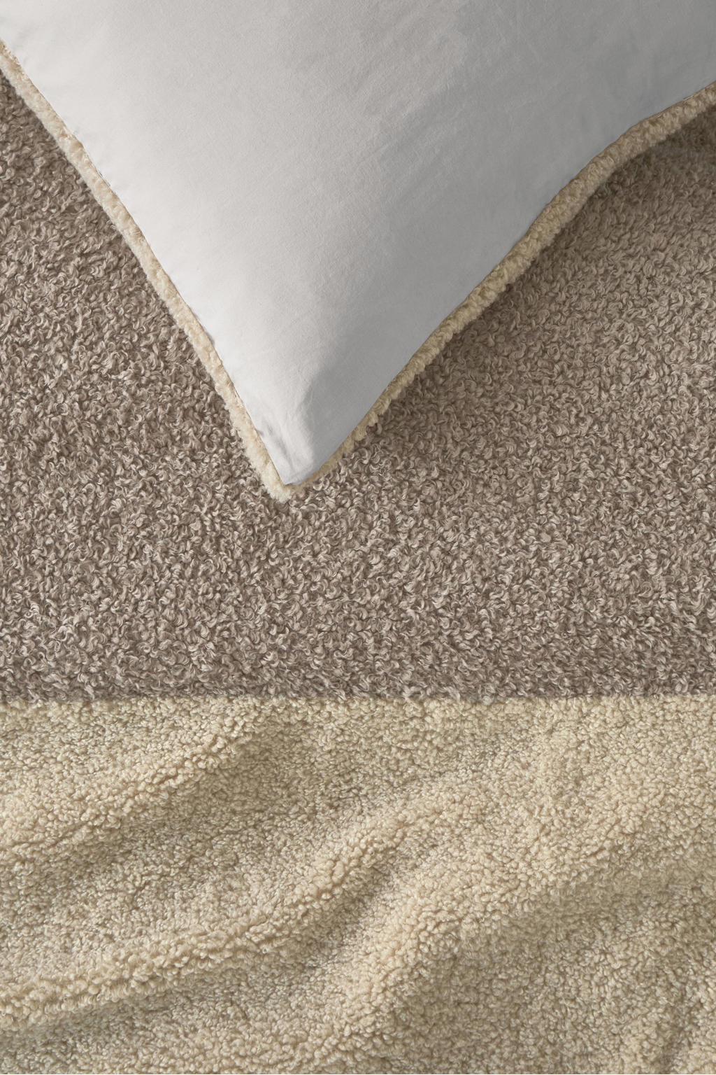 Riviera Maison teddy dekbedovertrek 1-persoons (140x220 cm)