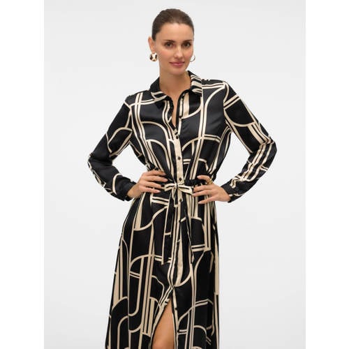 VERO MODA blousejurk zwart afbeelding