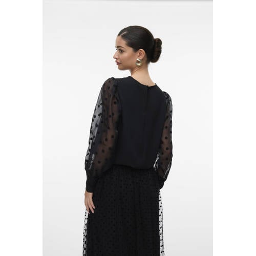 VERO MODA top zwart afbeelding