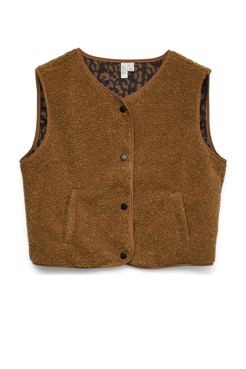 Vero Moda Gilet Caia 10333795 Nero Regular Fit