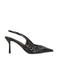 Sacha slingback pumps zwart
