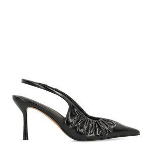 slingback pumps zwart