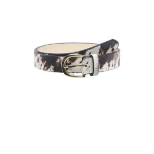 riem CARRASMI met koeienprint bruin