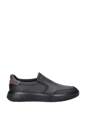 Move leren slip-on zwart