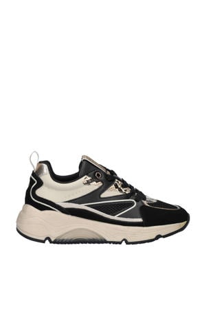 Madina chunky sneakers zwart/beige
