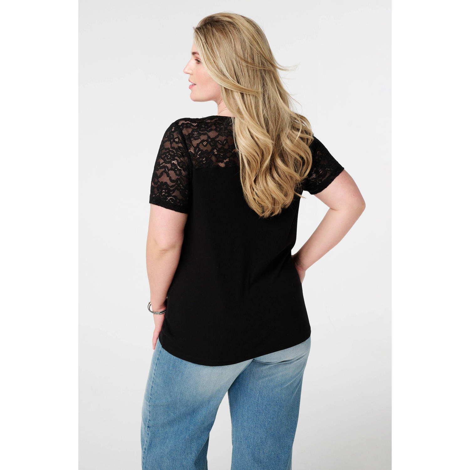 MS Mode T-shirt zwart