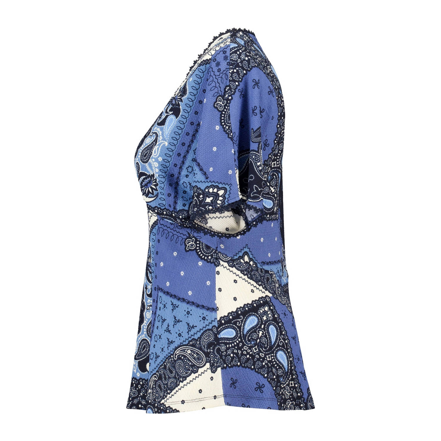 MS Mode top blauw