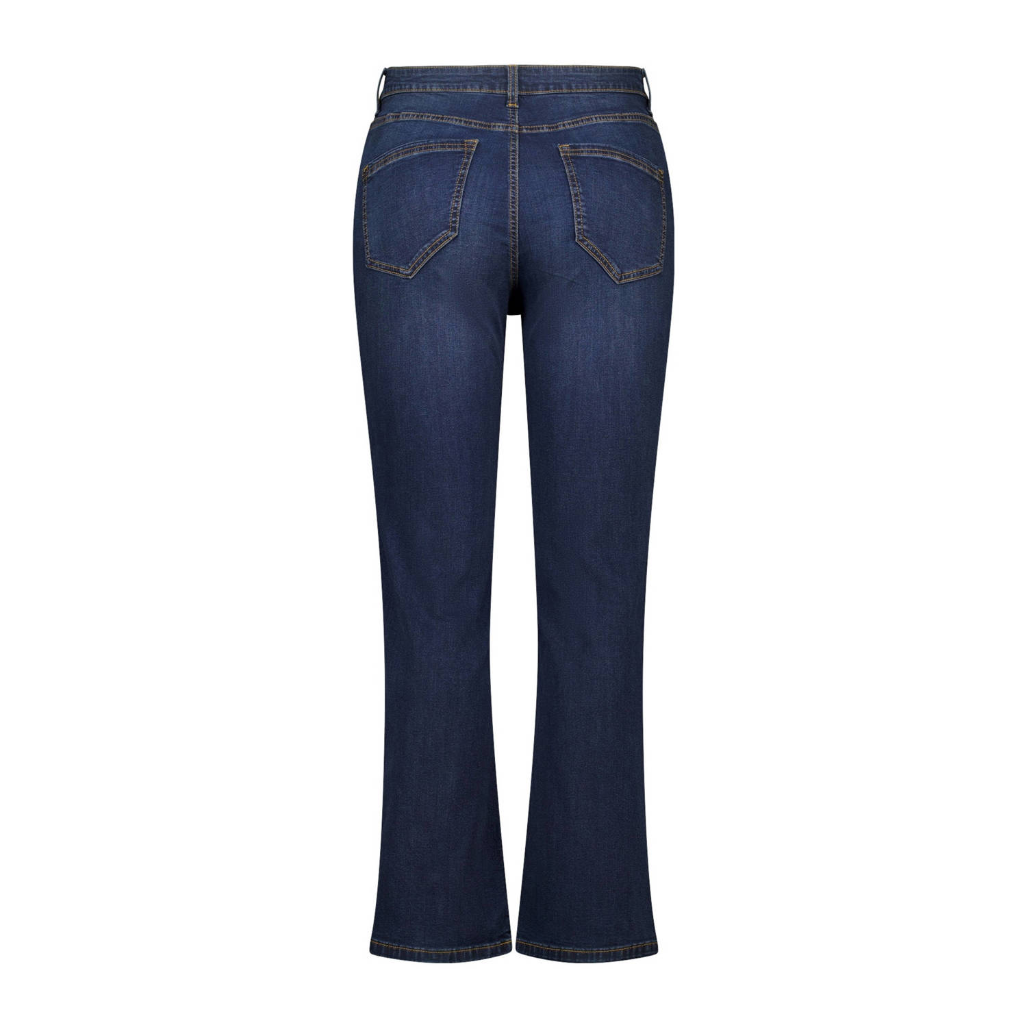 MS Mode straight leg jeans dark blue denim