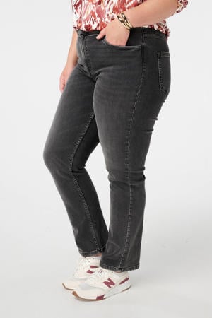 straight leg jeans grijs