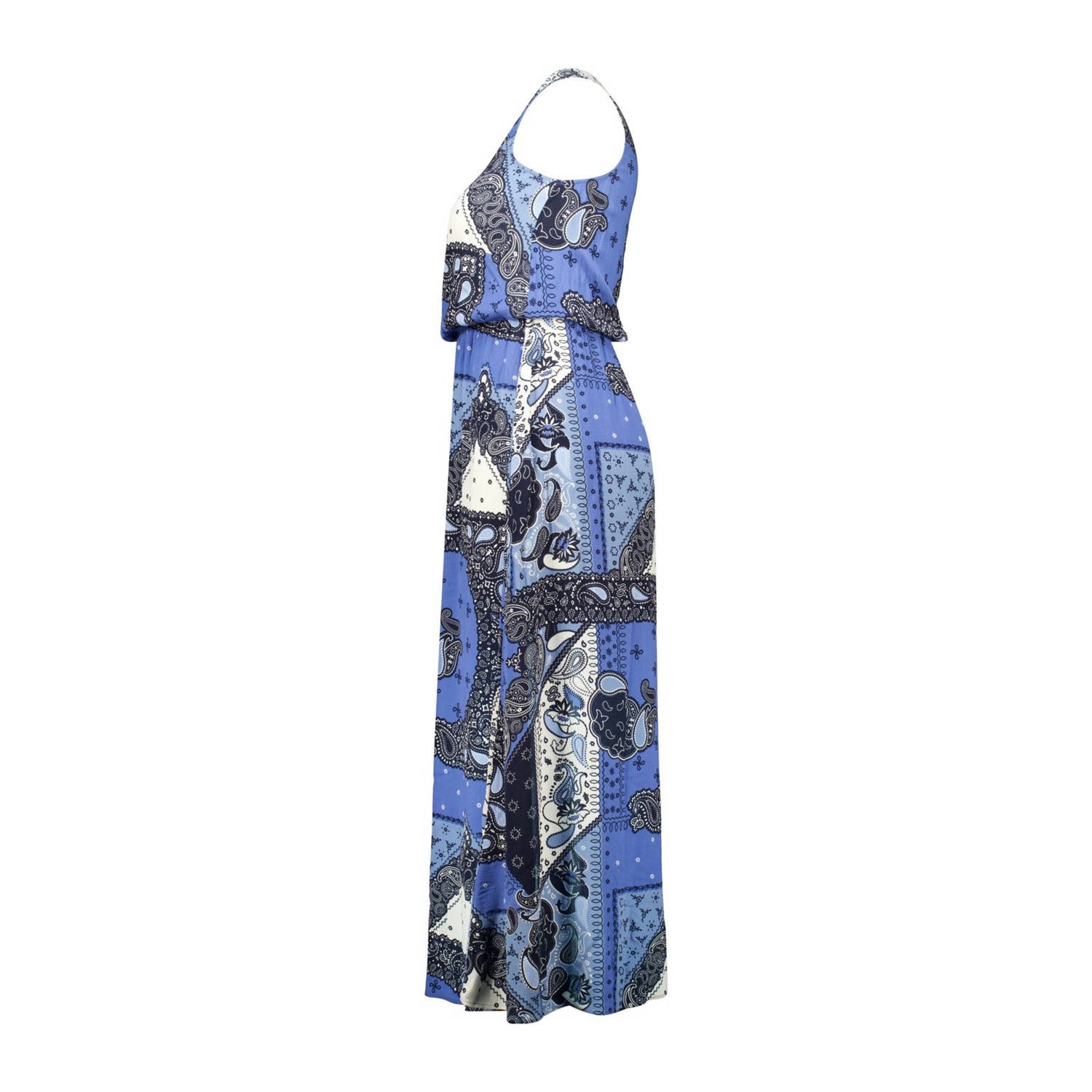 MS Mode zomerjurk blauw