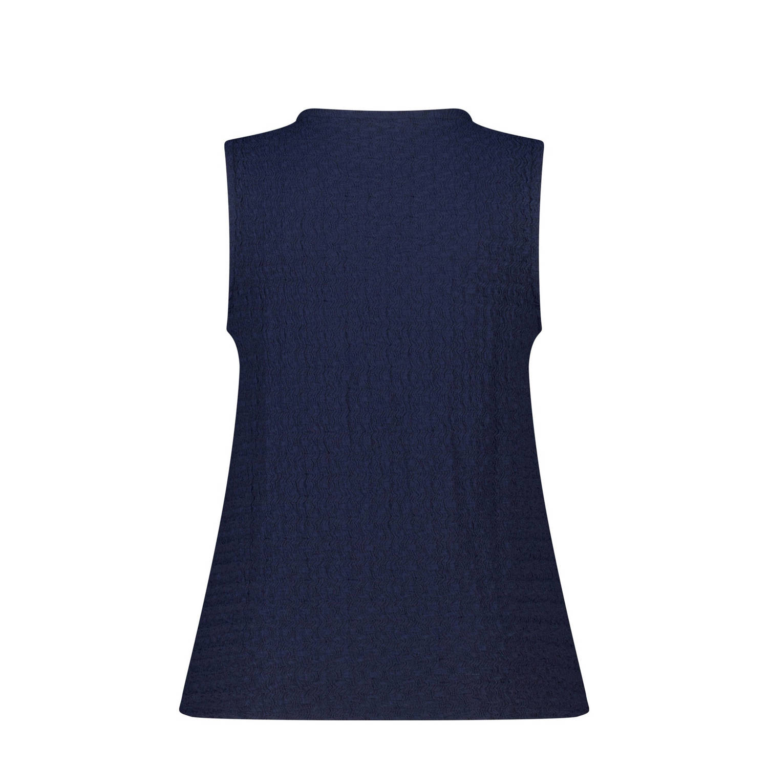 MS Mode gilet donkerblauw