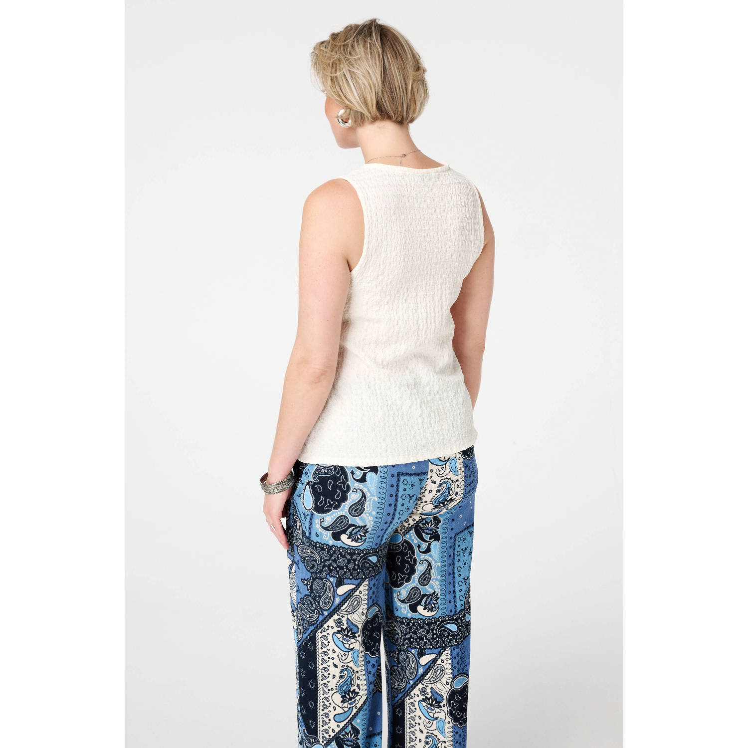 MS Mode gilet ecru