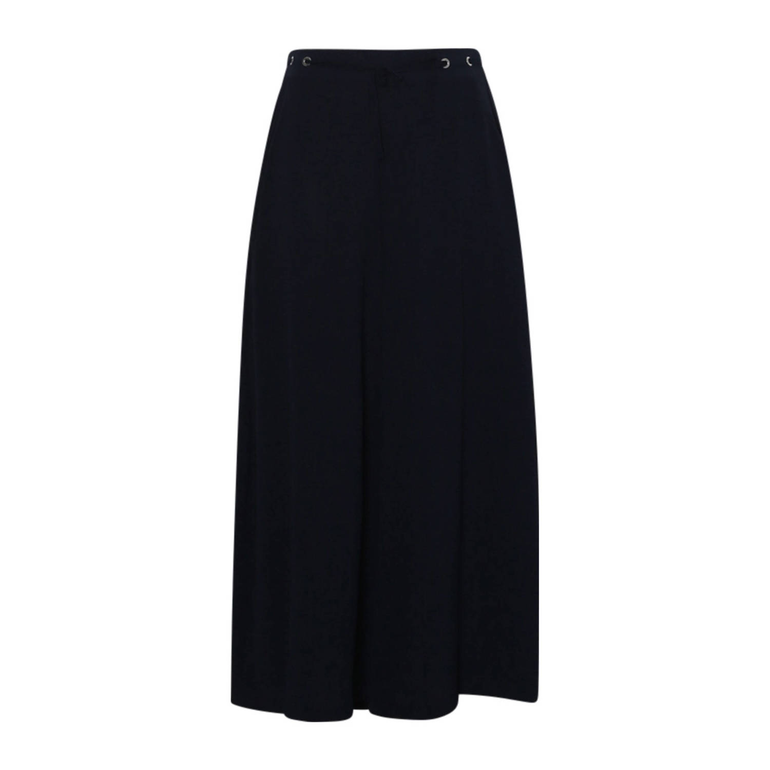 Paprika midi rok donkerblauw