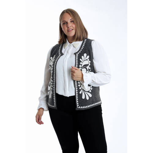 Paprika gilet grijs afbeelding