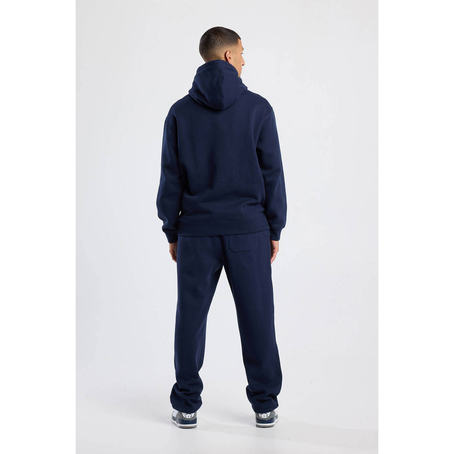 America Today straight joggingbroek donkerblauw
