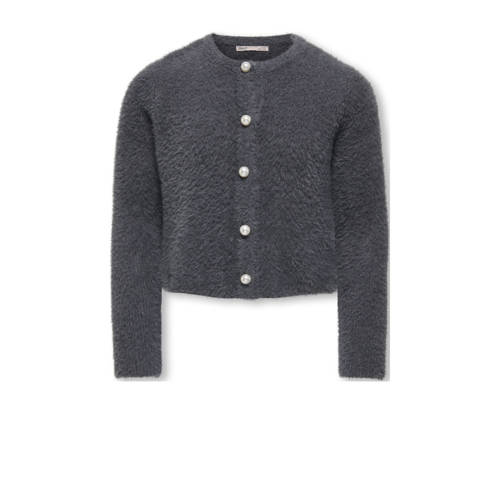 KIDS ONLY GIRL gebreid vest zwart afbeelding