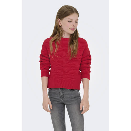 KIDS ONLY GIRL gebreide trui rood afbeelding