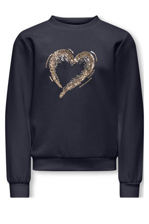 sweater donkerblauw