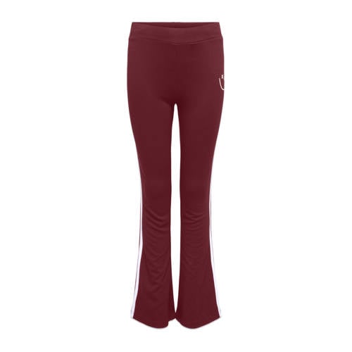 KIDS ONLY GIRL flared flared broek donkerrood afbeelding
