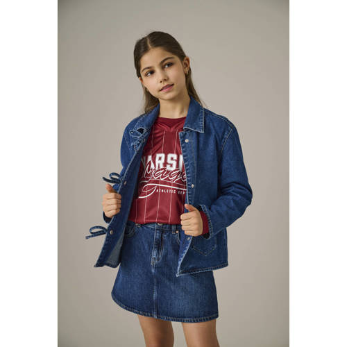 KIDS ONLY GIRL T-shirt donkerrood afbeelding