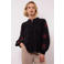 FLURESK gebloemde blousetop zwart