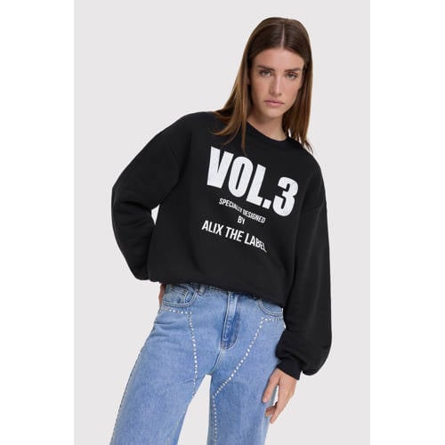 Alix the Label sweater zwart afbeelding