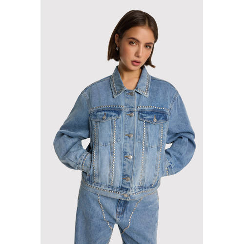 Alix the Label spijkerjas light blue denim afbeelding