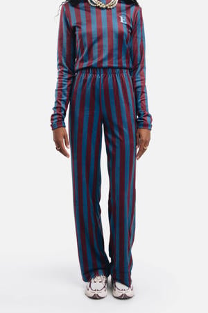 fluweel broek donkerrood/patrol