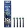 Oral-B Pro  Cross Action opzetborstels - zwart - 4 stuks