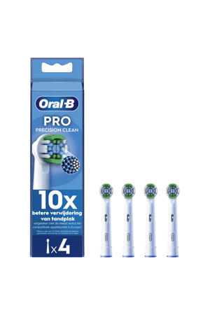  Precision Clean opzetborstels - wit - 4 stuks
