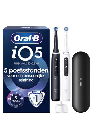 Series 5 Black & White elektrische tandenborstels - 2 stuks