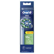 thumbnail: Oral-B Pro  Cross Action opzetborstels - wit - 4 stuks