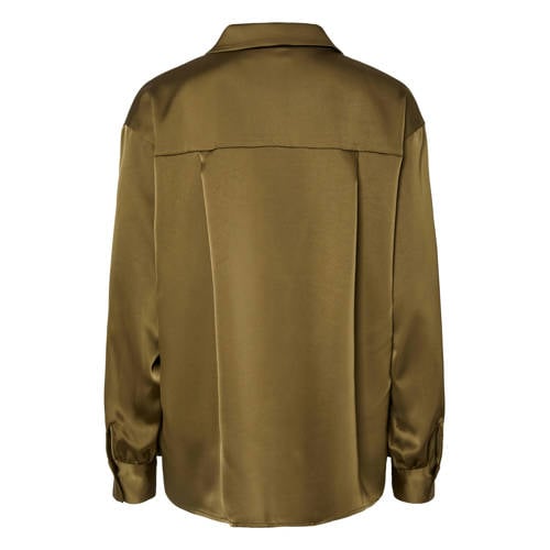 PIECES blouse bruin afbeelding