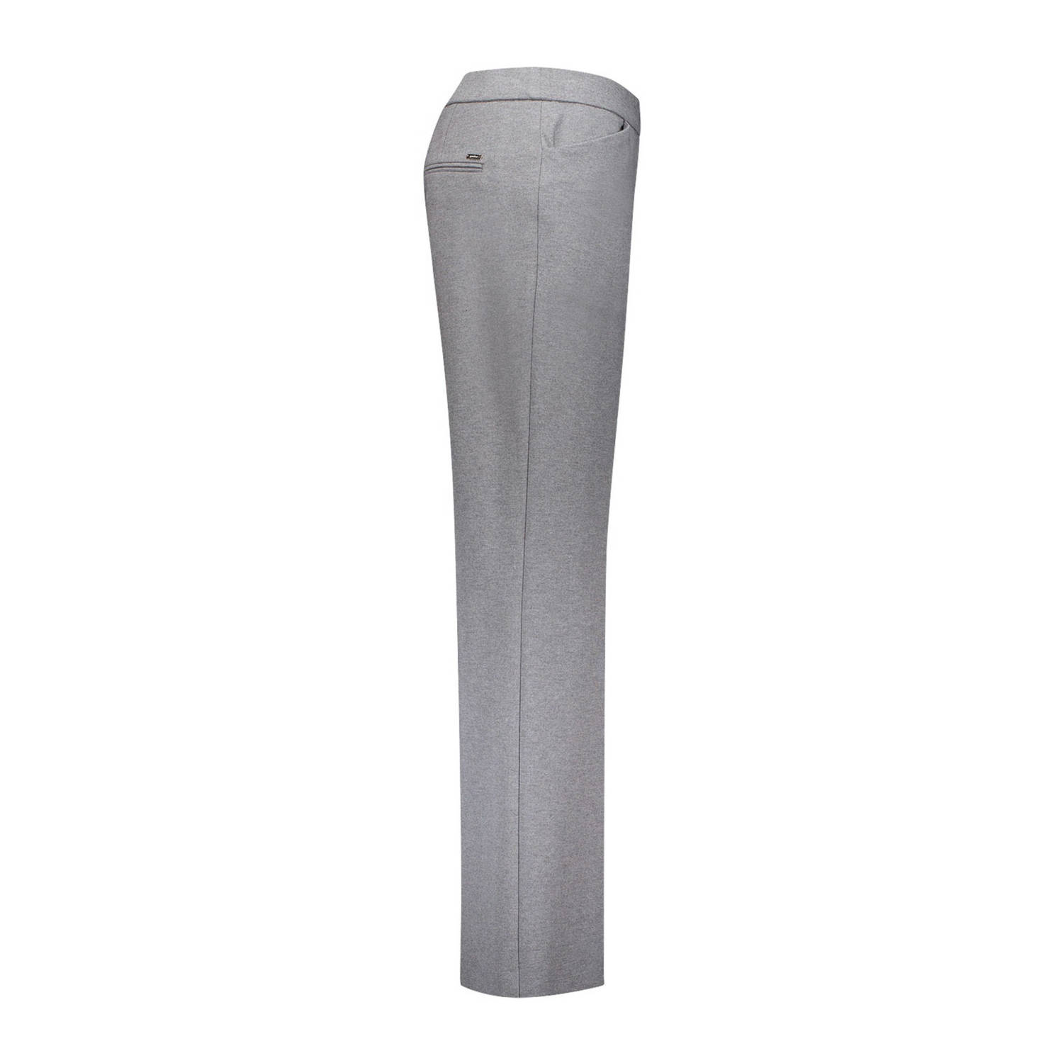 gardeur regular waist pantalon grijs